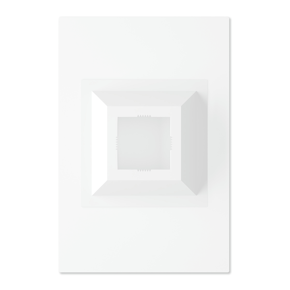 Journey into the Mystical: Experience a Colorful Dawn on a Frosted Ocean Surface Through the Magic Portal of this Acrylic Print