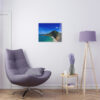 Tropical Paradise: Captivating Acrylic Prints of Beautiful Caribbean Mountains
