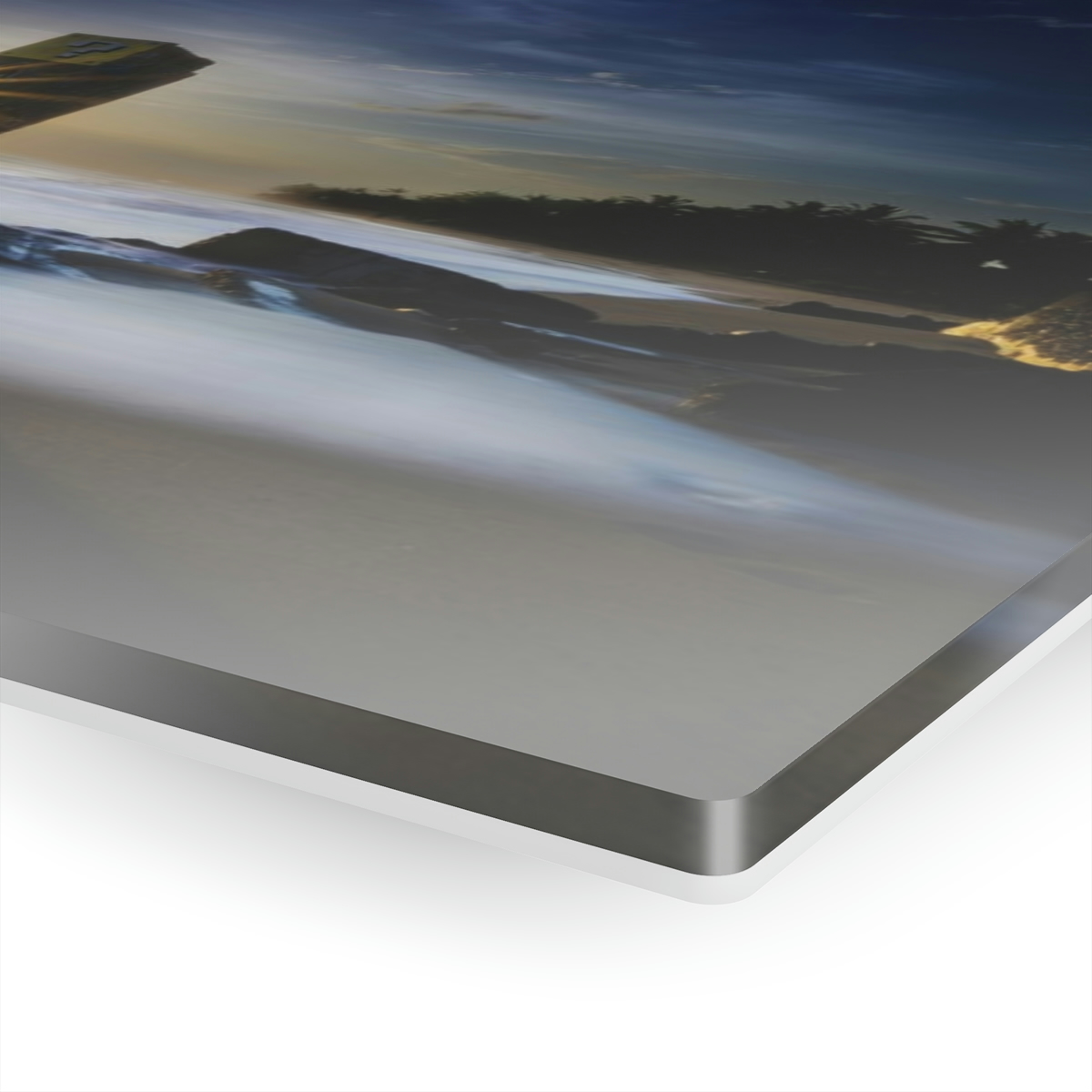 78312-57.jpg Sunset Serenade: Ocean's Mysterious Pillars & Ominous Cloud