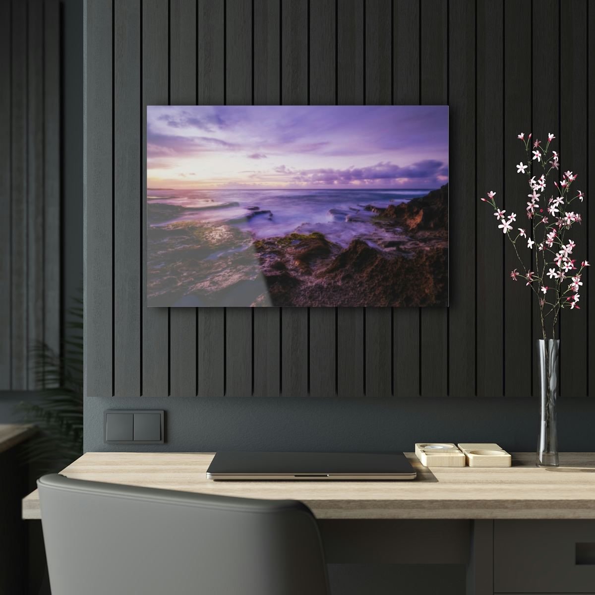 Mystic Ocean Sunset – Acrylic Print