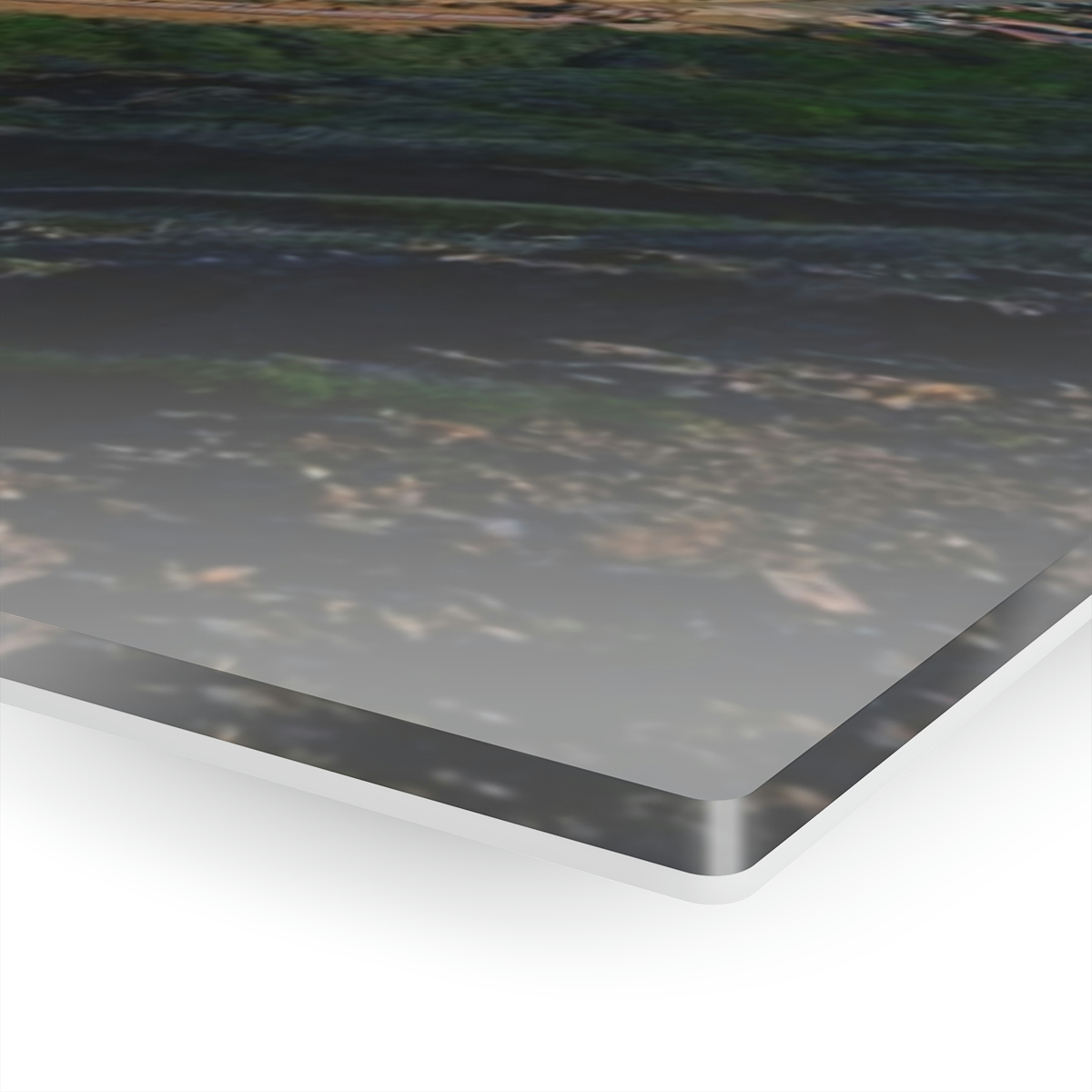 Tropical Paradise: Captivating Acrylic Prints of Beautiful Caribbean Mountains