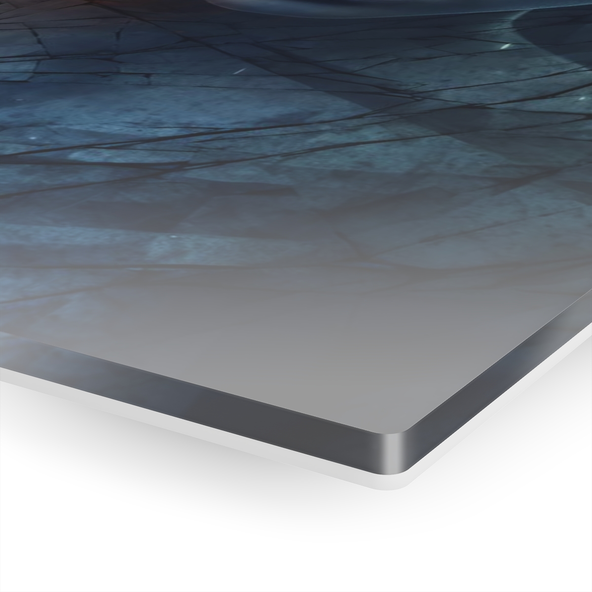 78305-52.jpg Transcendent Slate: Abstract Girl - Acrylic Print