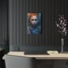 Transcendent Slate: Abstract Girl - Acrylic Print