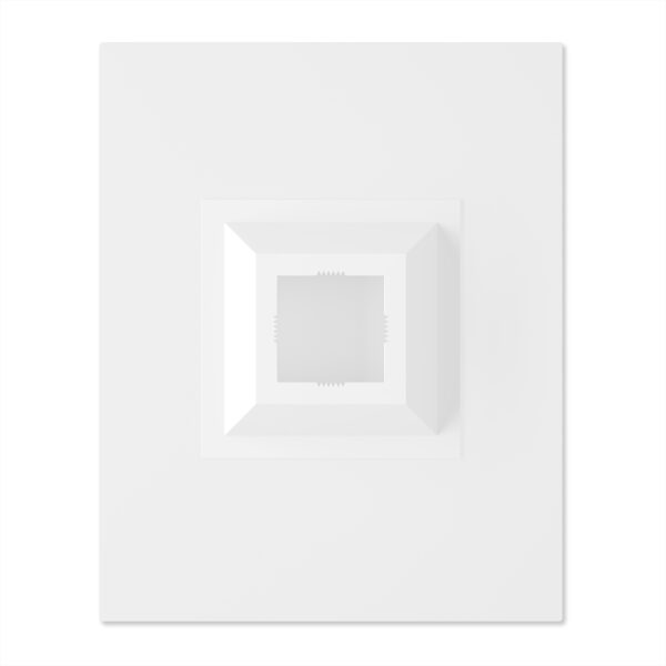 Hot & Cold Harmony: Abstract Wall Art - Acrylic Print