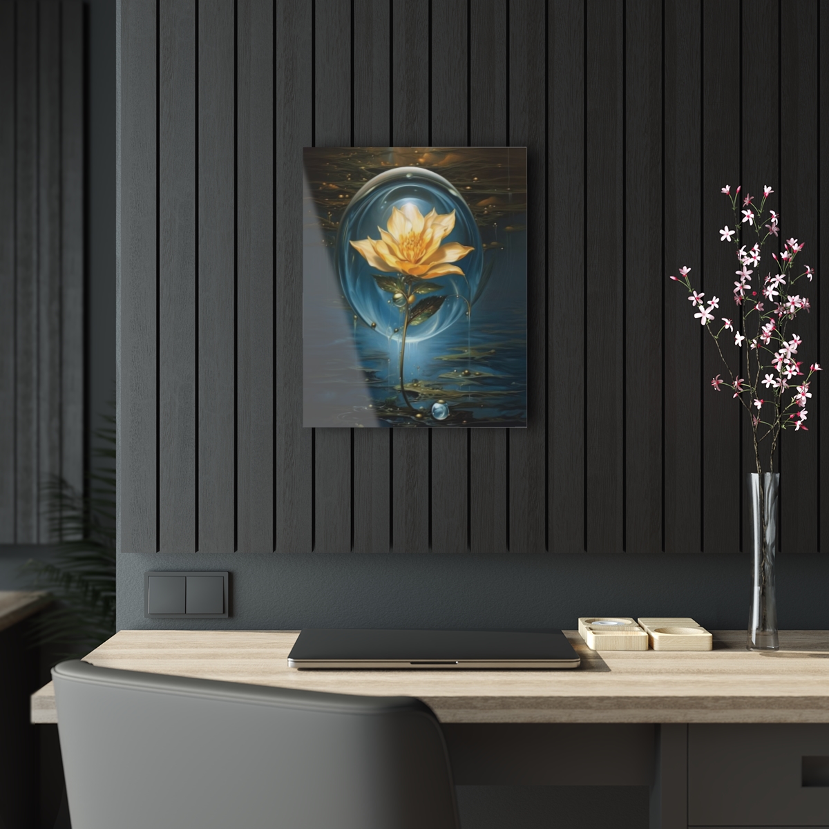 Sustainable Serenity: Water is Life Acrylic Print