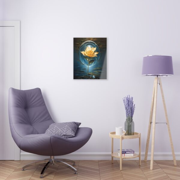 Sustainable Serenity: Water is Life Acrylic Print