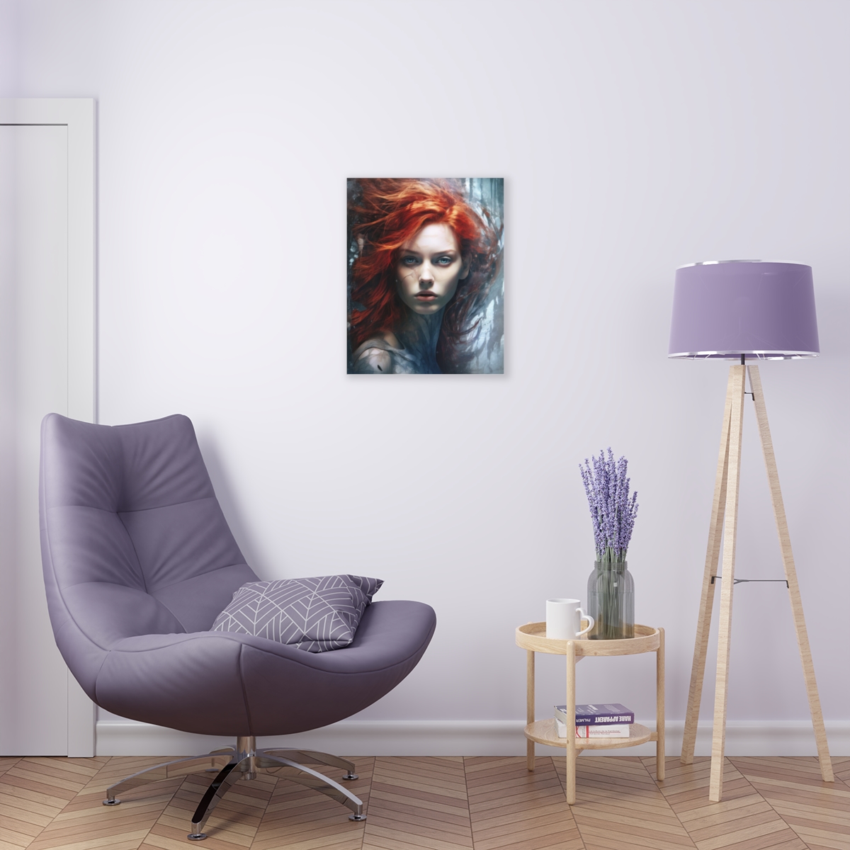 Stone Goddess: Office Elegance in Acrylic - Acrylic Prints