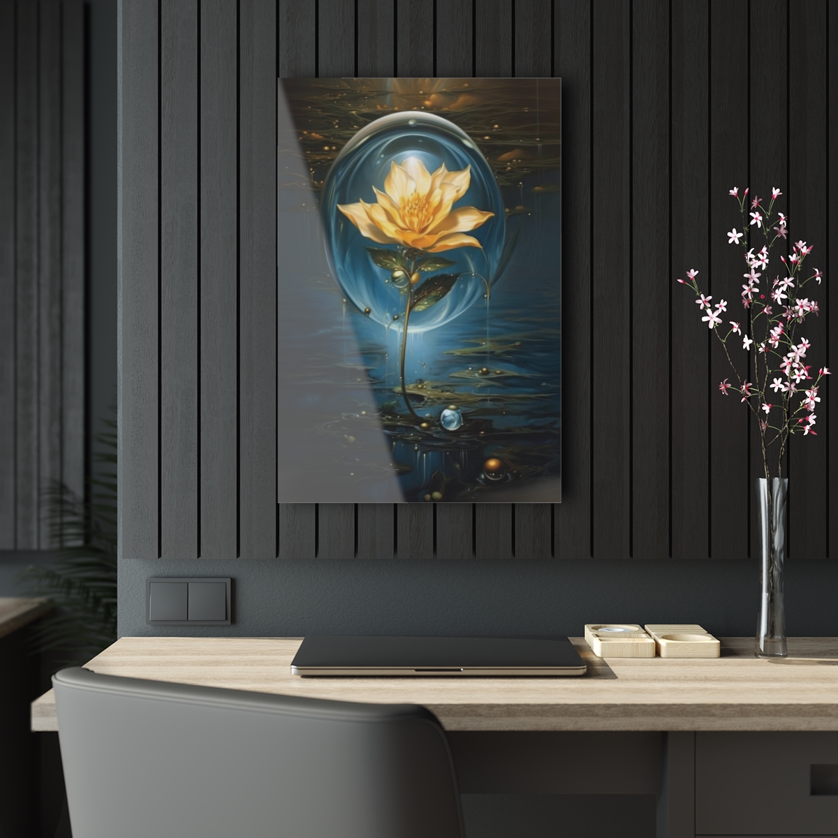 Sustainable Serenity: Water is Life Acrylic Print