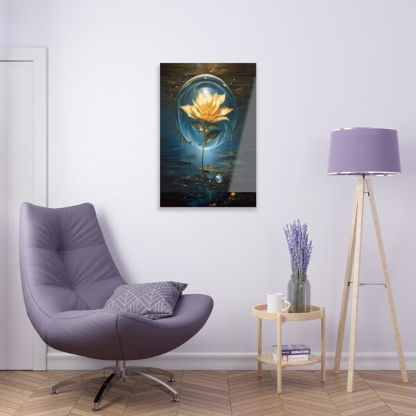 Sustainable Serenity: Water is Life Acrylic Print