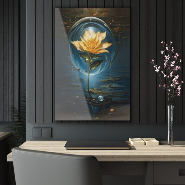 Sustainable Serenity: Water is Life Acrylic Print