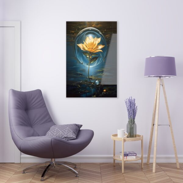 Sustainable Serenity: Water is Life Acrylic Print