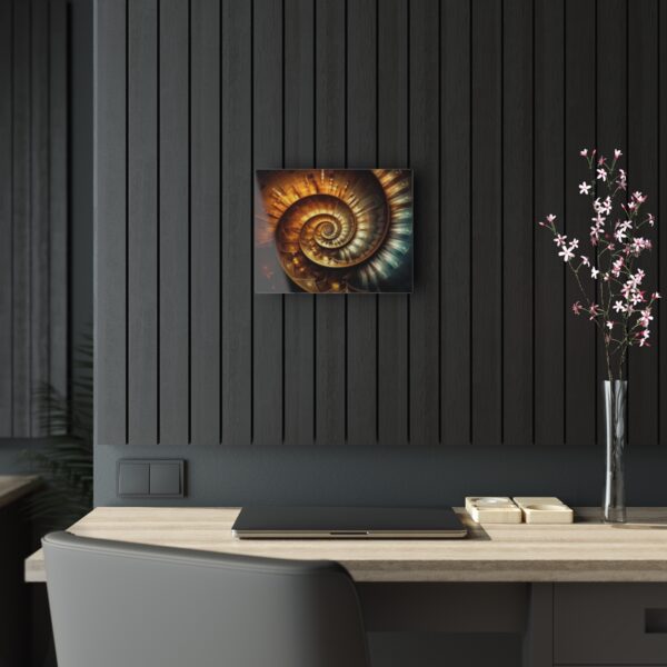 SpiPal Time: Abstract Harmony - Acrylic Print for Wall & Office Decor