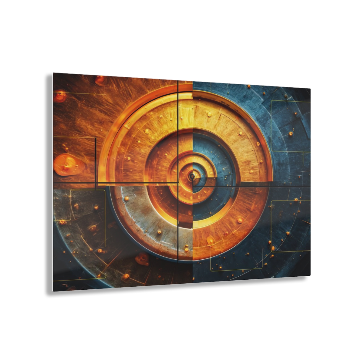 Standoff Abstraction: Acrylic Wall Art