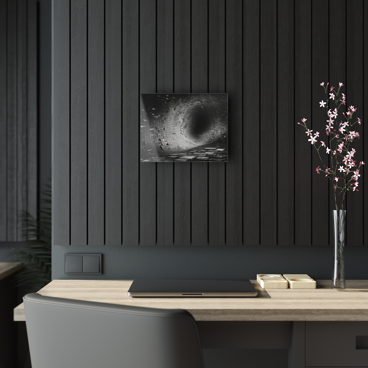 78310-43.jpg Dynamic Turbulence: Abstract Acrylic Print for Wall & Office Decor