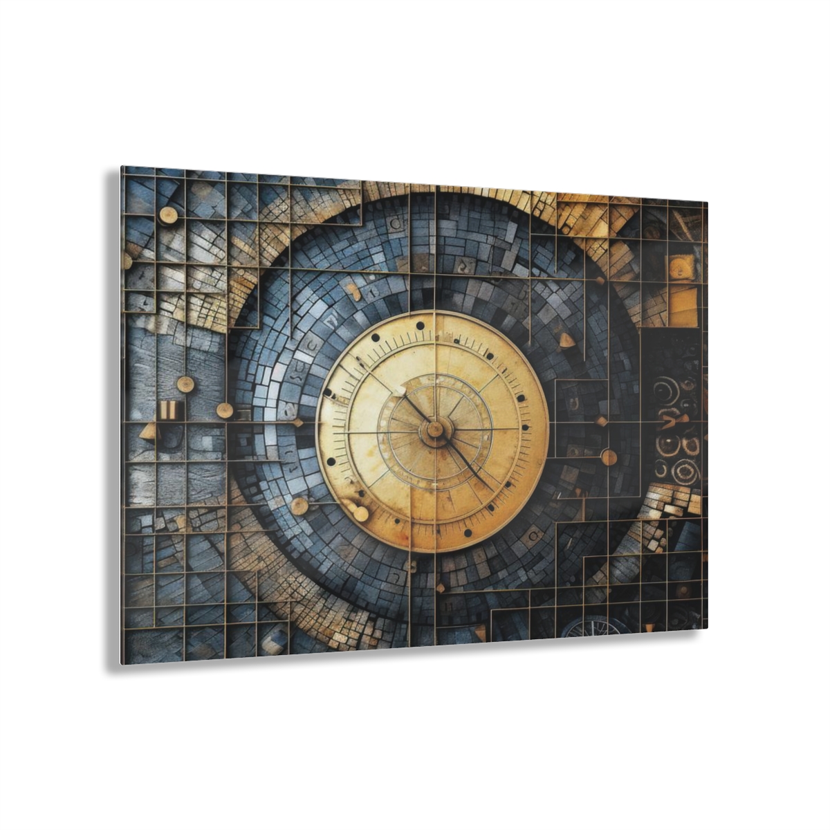 78310-65.jpg Time Travels: Abstract Journey Wall Art Acrylic Print