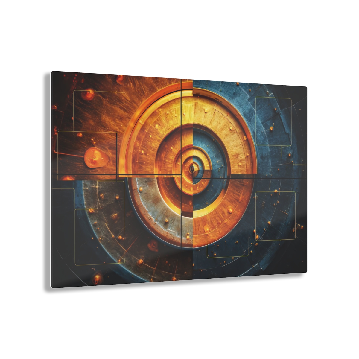 Standoff Abstraction: Acrylic Wall Art