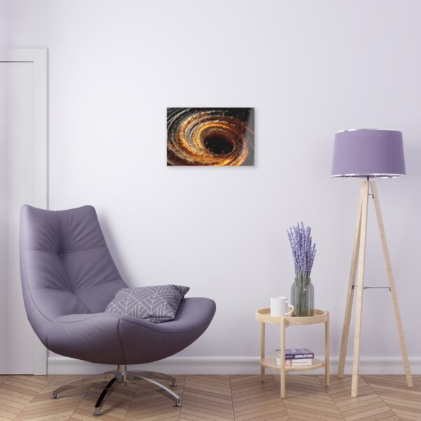 Black Hole Abstraction: Acrylic Print for Wall & Office Decor