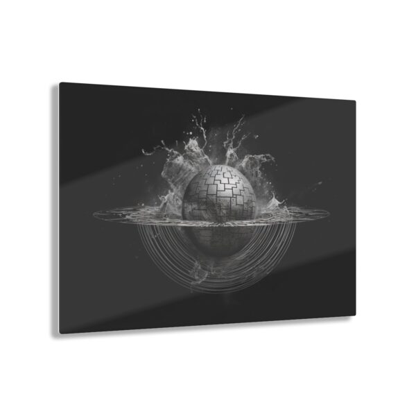 Abstract Momentum: Acrylic Print for Dynamic Wall & Office Decor