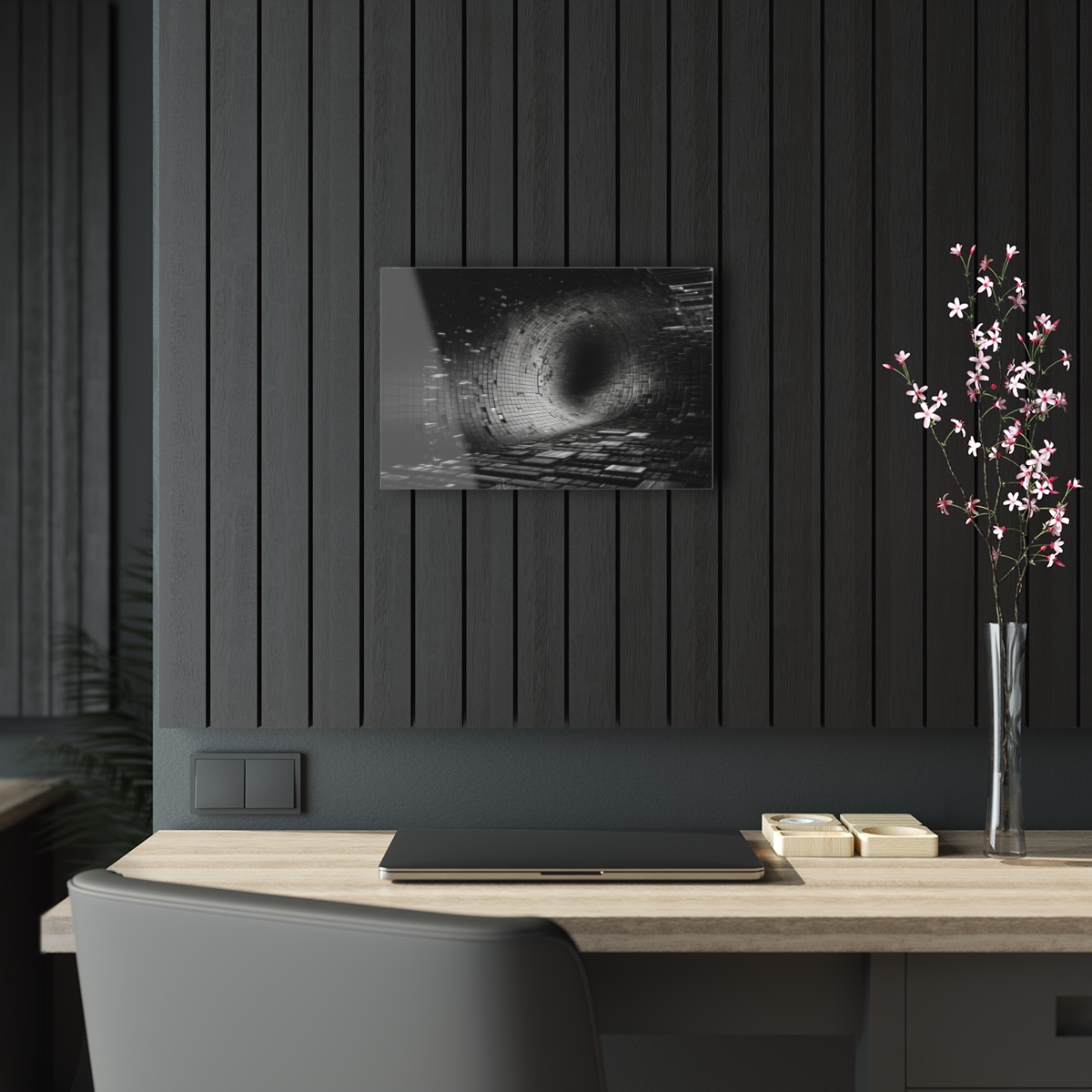 78311-43.jpg Dynamic Turbulence: Abstract Acrylic Print for Wall & Office Decor