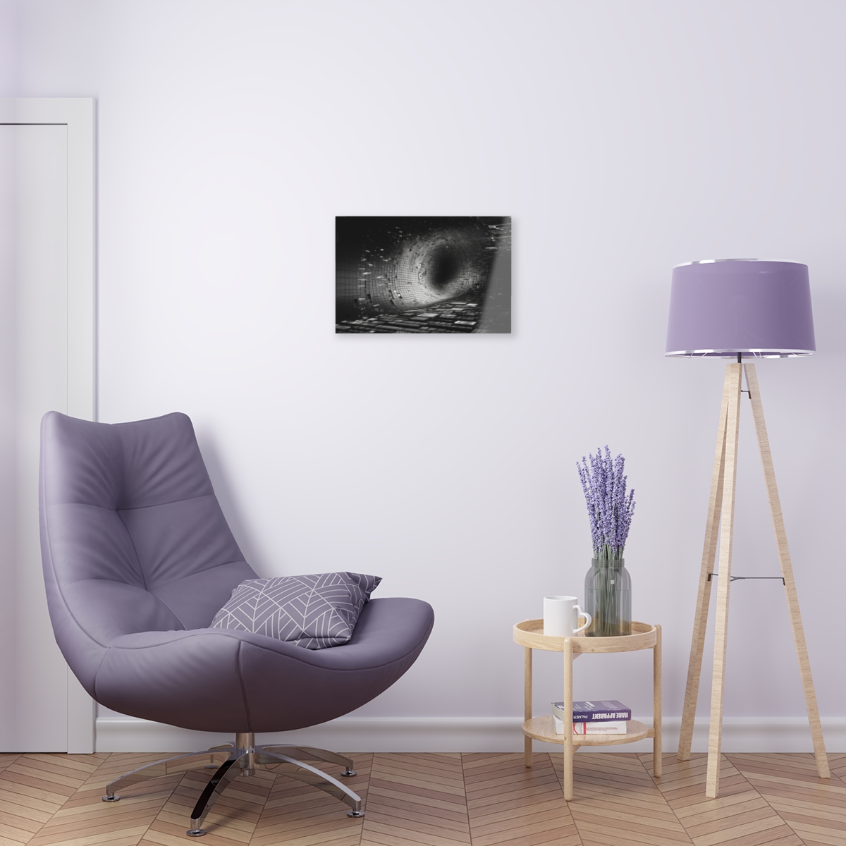 78311-44.jpg Dynamic Turbulence: Abstract Acrylic Print for Wall & Office Decor