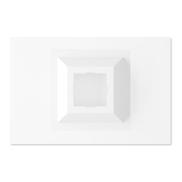 Melodic Flames: Abstract Fire Music Wall Art Acrylic Print