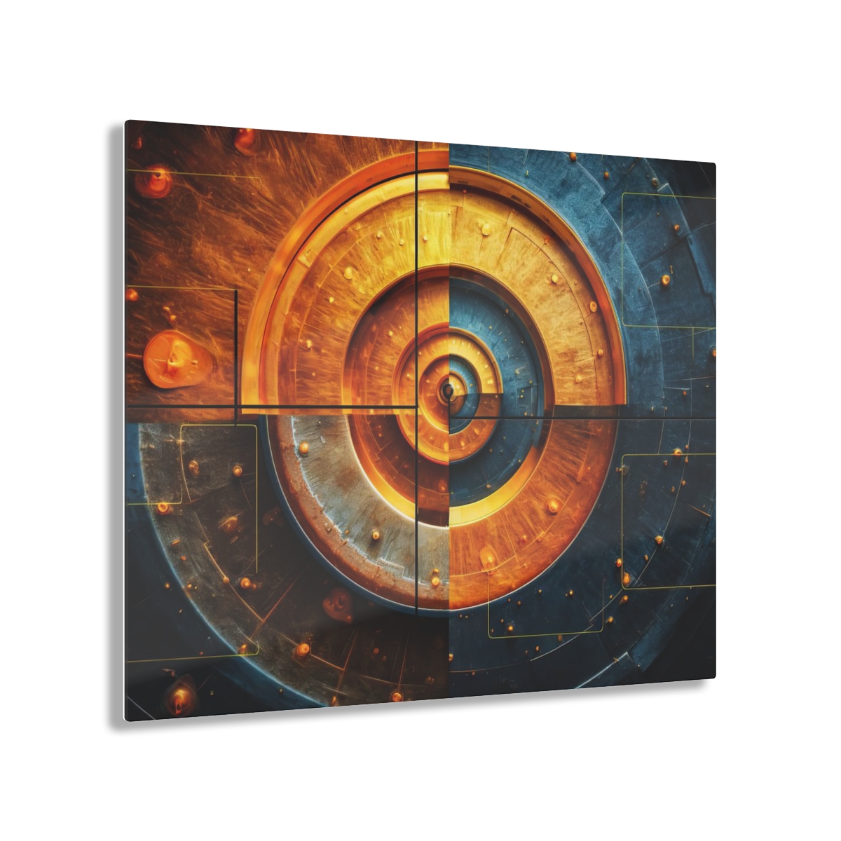 Standoff Abstraction: Acrylic Wall Art