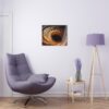 Black Hole Abstraction: Acrylic Print for Wall & Office Decor