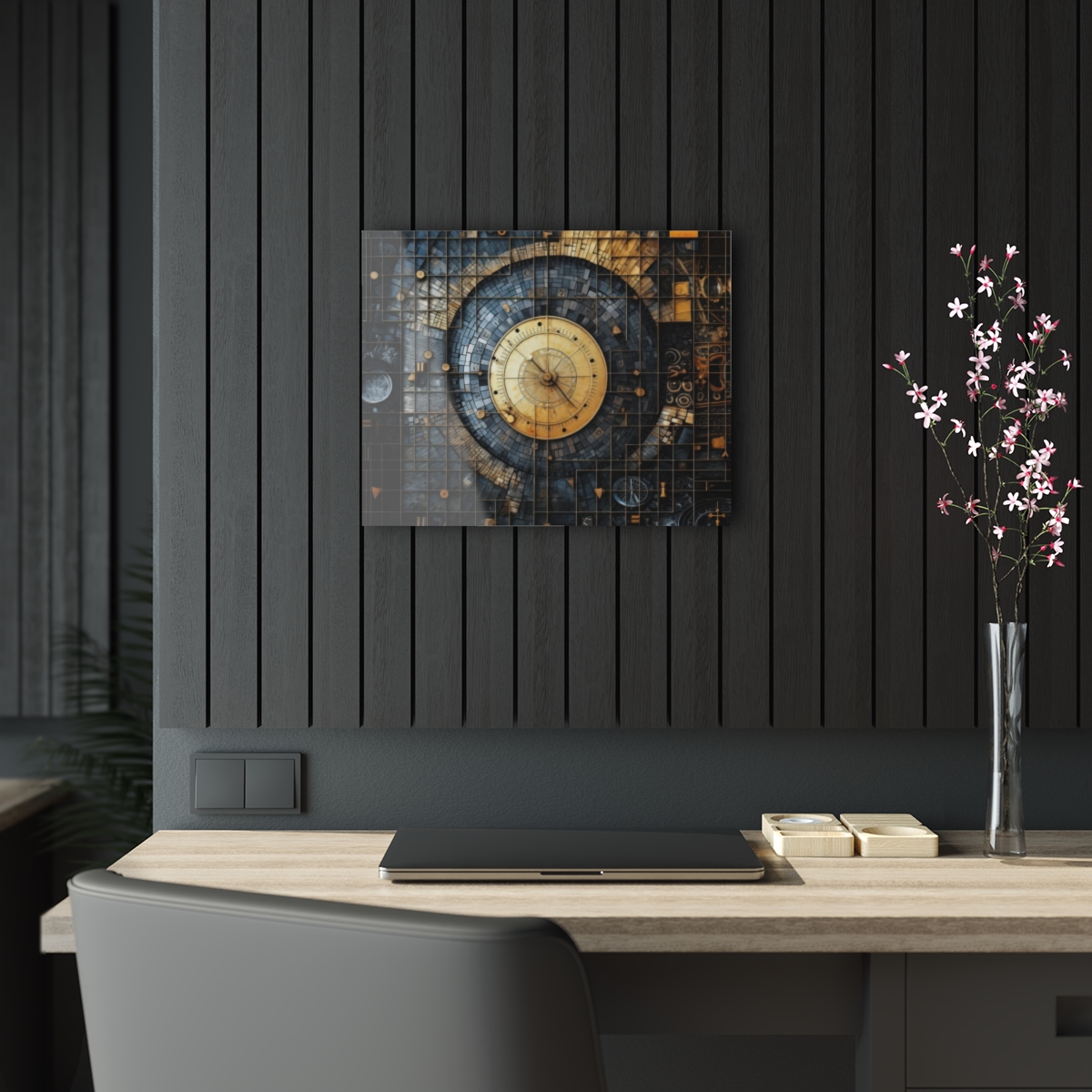 78312-68.jpg Time Travels: Abstract Journey Wall Art Acrylic Print