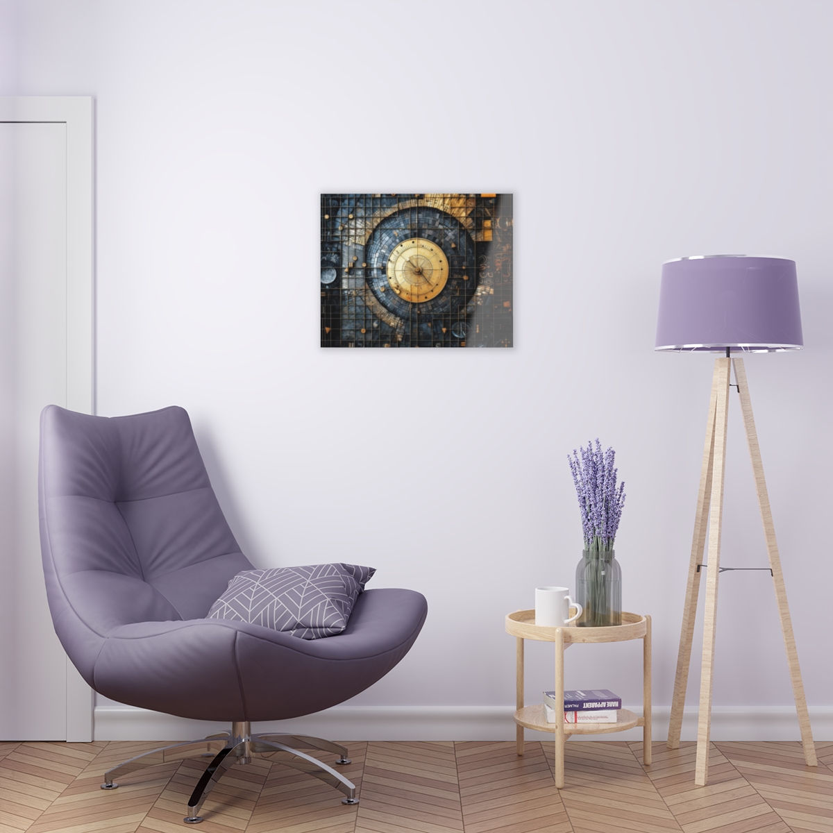 78312-69.jpg Time Travels: Abstract Journey Wall Art Acrylic Print