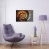 SpiPal Time: Abstract Harmony - Acrylic Print for Wall & Office Decor