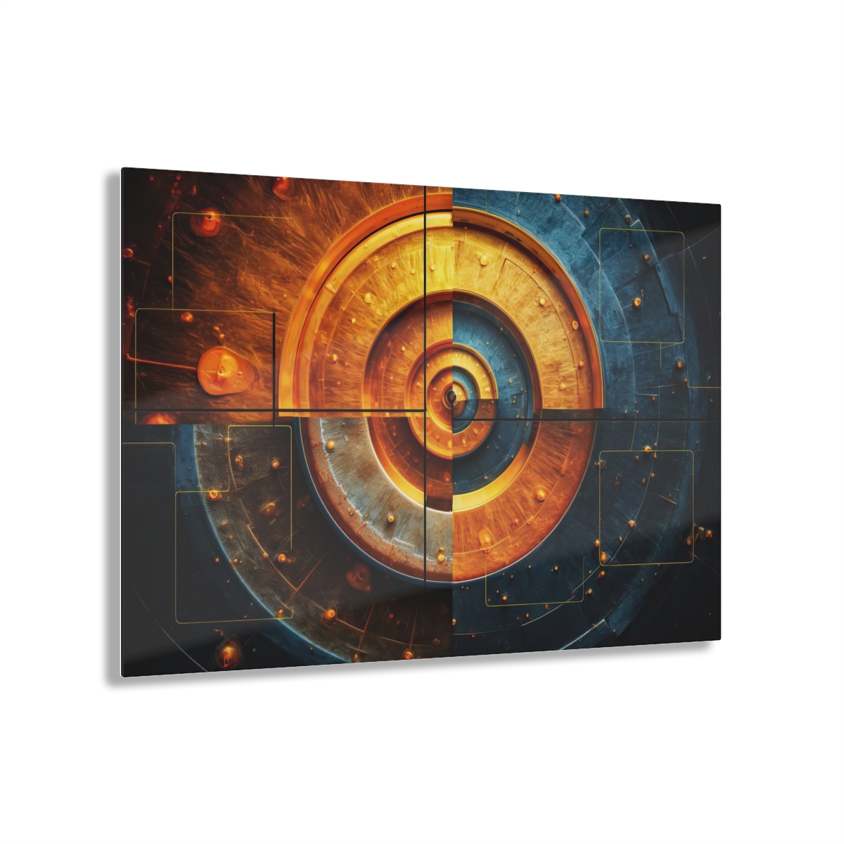 Standoff Abstraction: Acrylic Wall Art