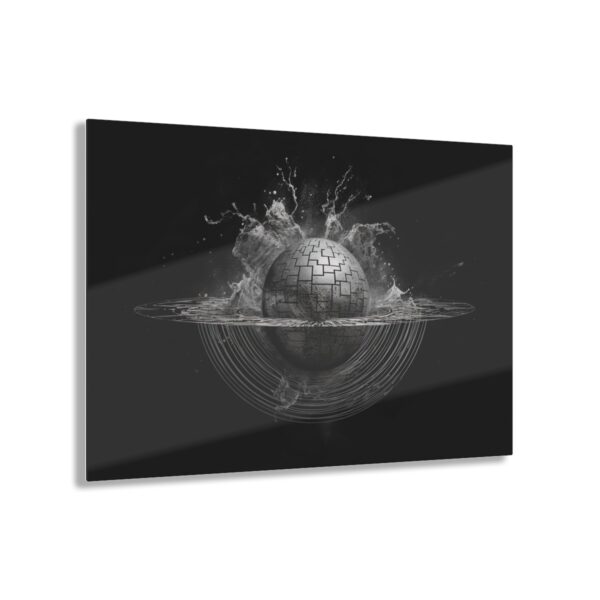 Abstract Momentum: Acrylic Print for Dynamic Wall & Office Decor