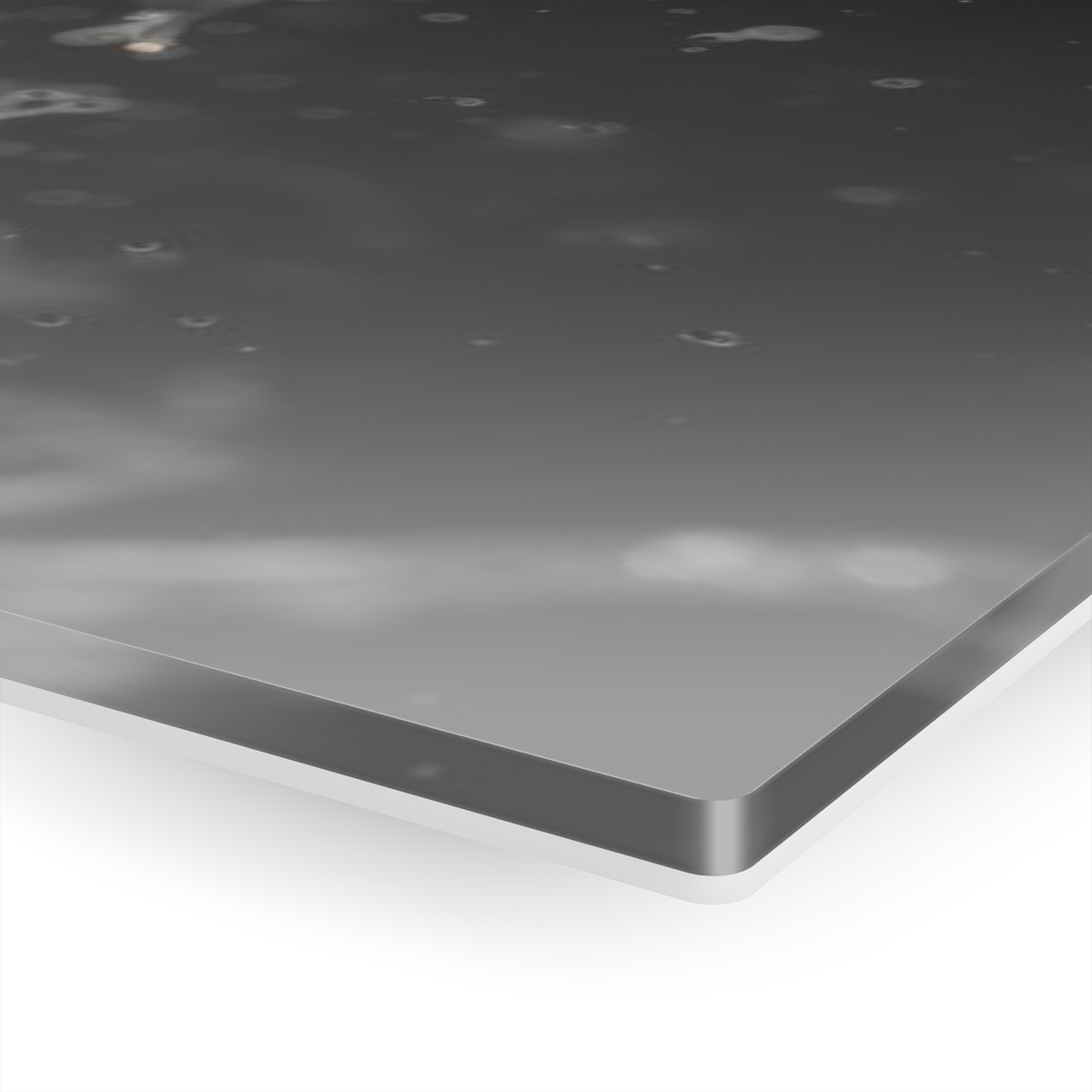 Elemental Fusion: Abstract Firewater Wall Art Acrylic Print