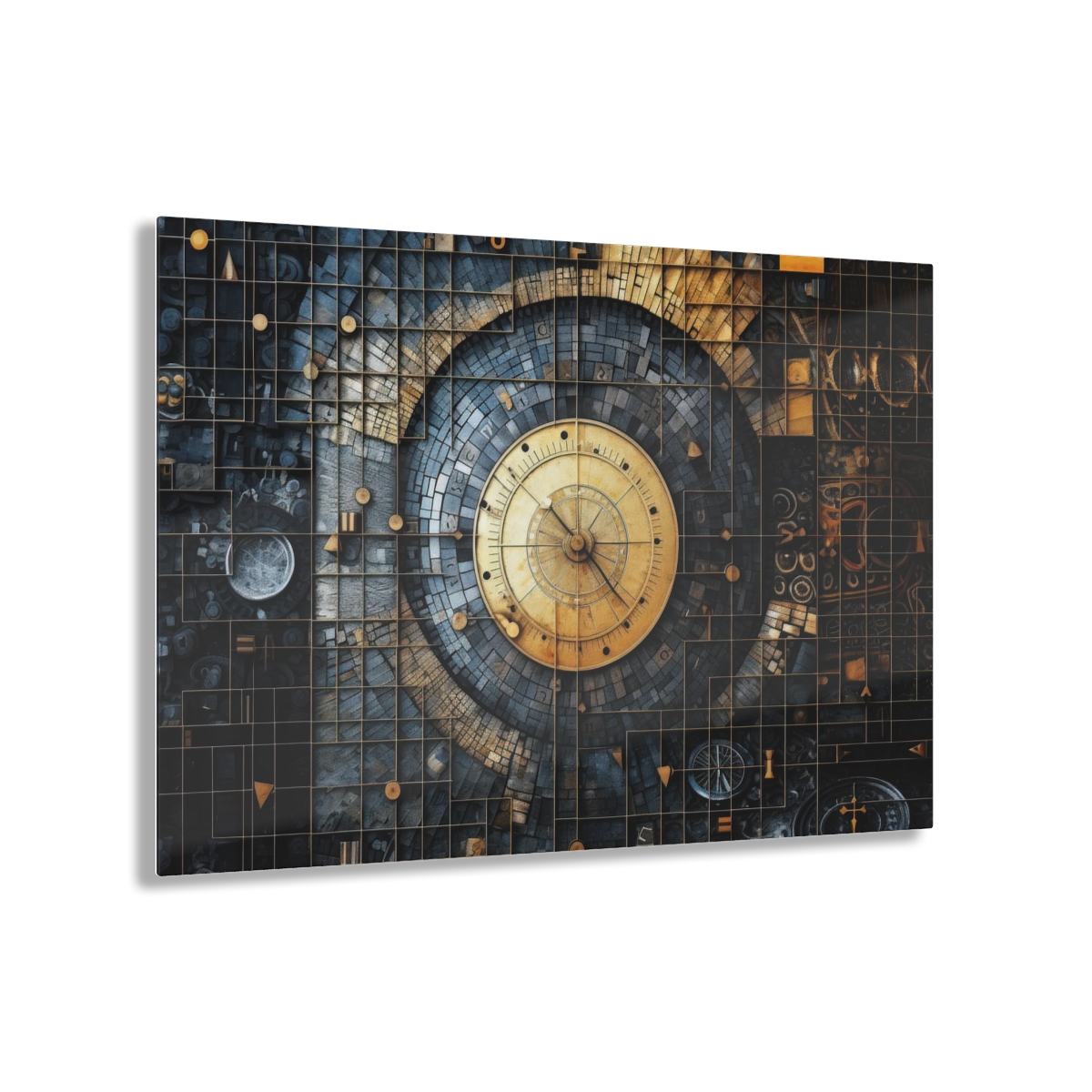 78313-65.jpg Time Travels: Abstract Journey Wall Art Acrylic Print