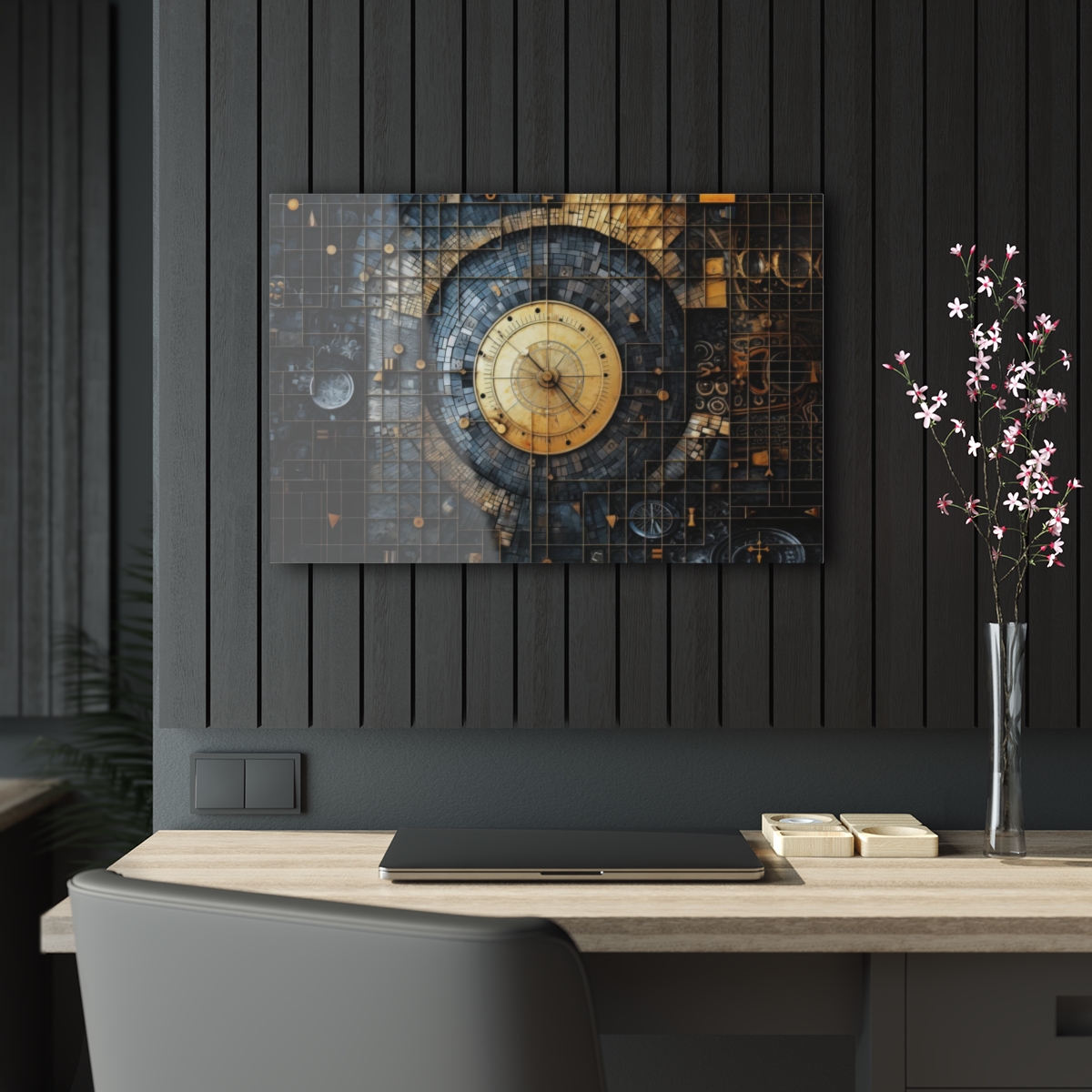 78313-68.jpg Time Travels: Abstract Journey Wall Art Acrylic Print