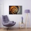 SpiPal Time: Abstract Harmony - Acrylic Print for Wall & Office Decor