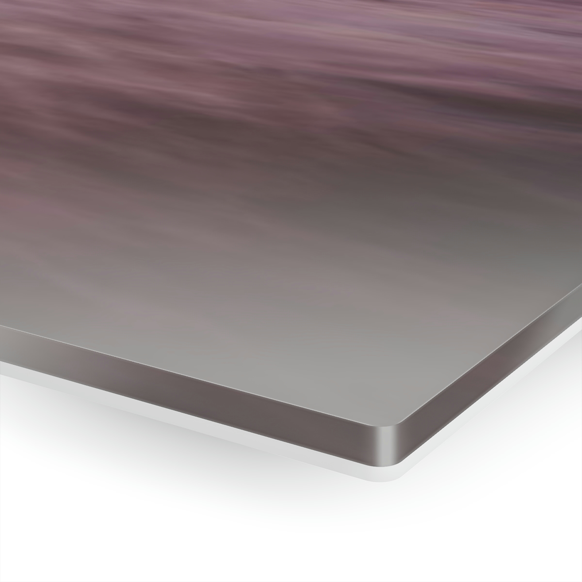 78315-2.jpg "Mossy Shoreline" Acrylic Print - Sunset Ocean & Colorful Rock Wall Art Decor