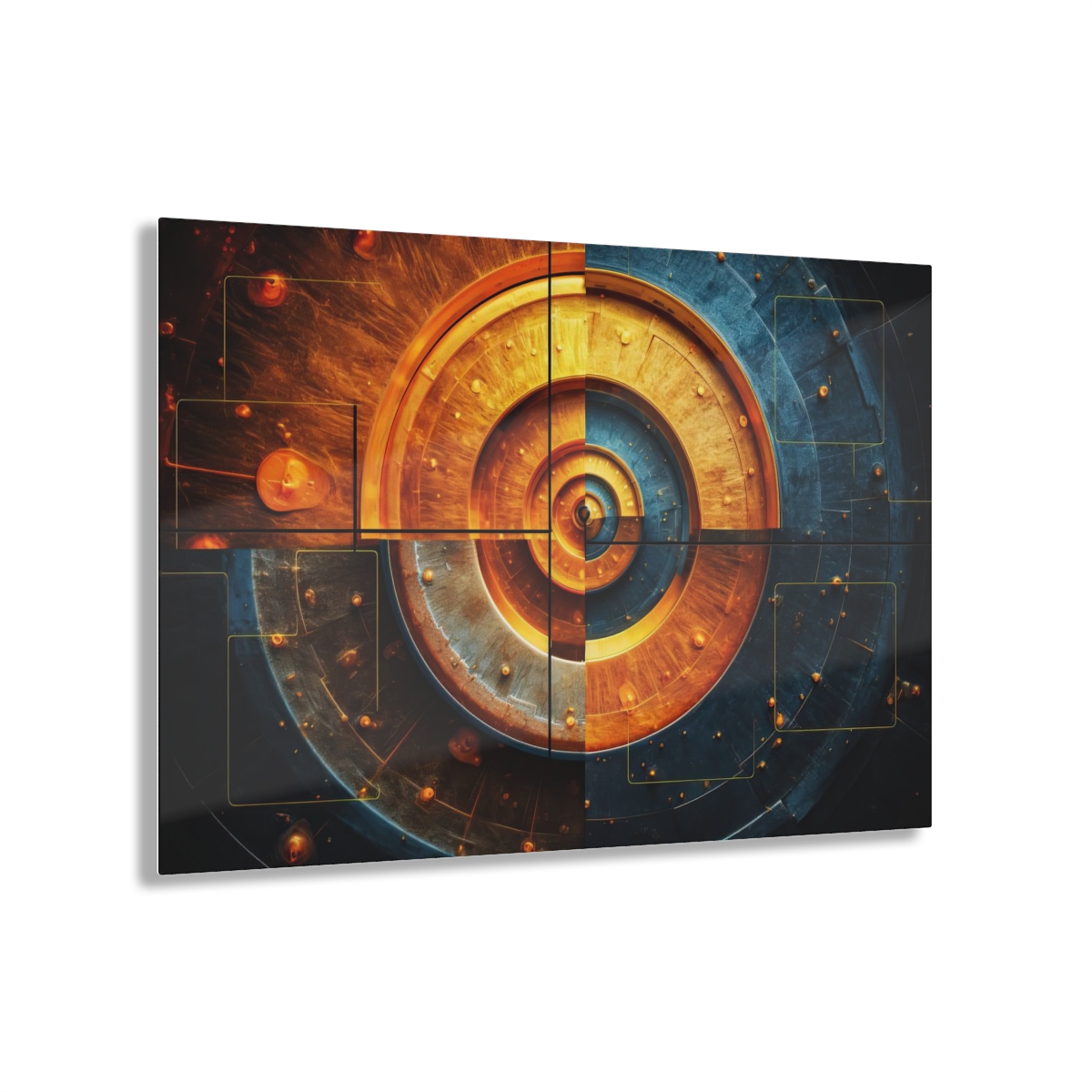 Standoff Abstraction: Acrylic Wall Art