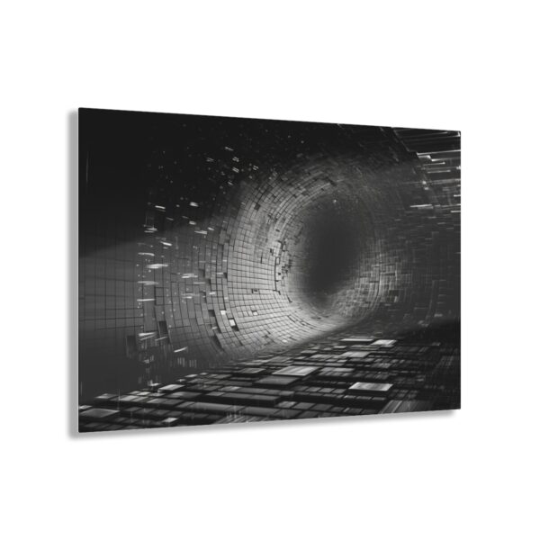 Dynamic Turbulence: Abstract Acrylic Print for Wall & Office Decor