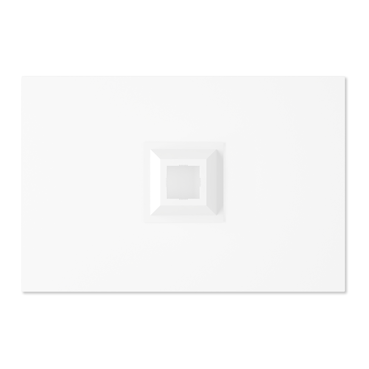 Fiery Frost: Abstract Fire Ice Wall Art Acrylic Print