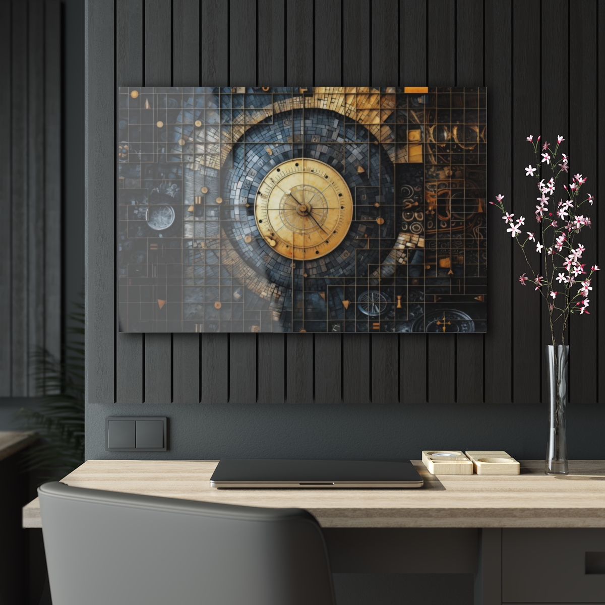 78315-65.jpg Time Travels: Abstract Journey Wall Art Acrylic Print