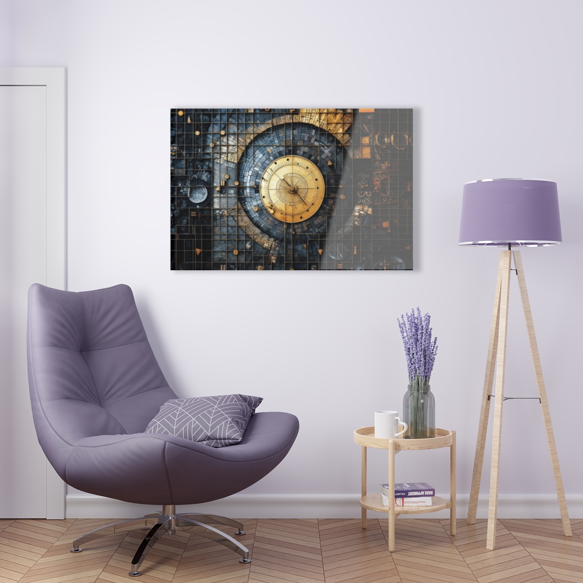 78315-69.jpg Time Travels: Abstract Journey Wall Art Acrylic Print