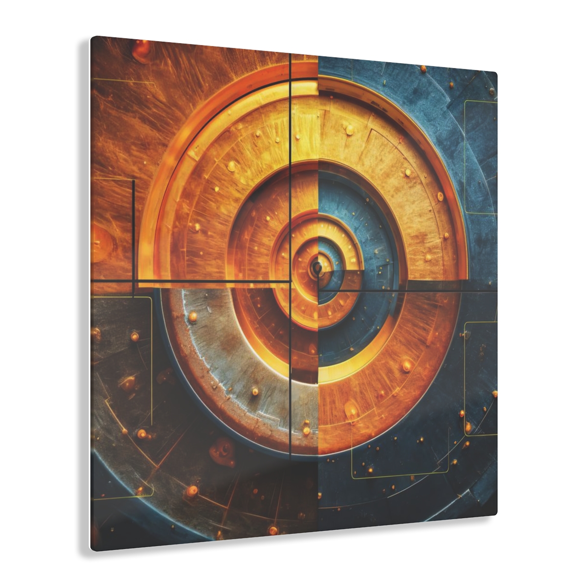 Standoff Abstraction: Acrylic Wall Art