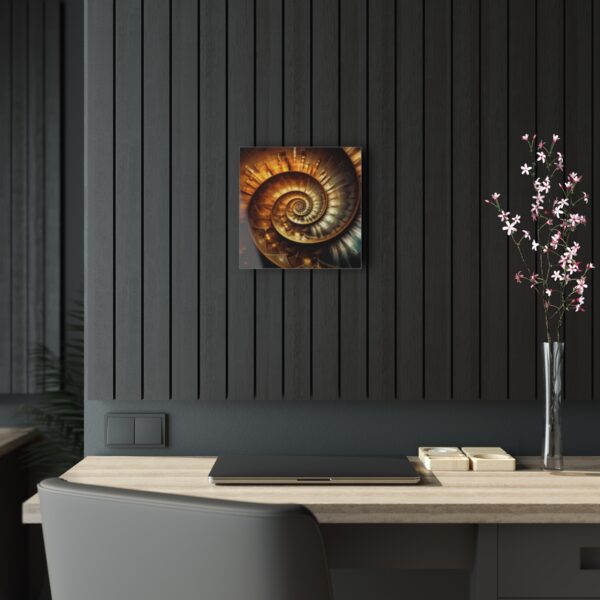 SpiPal Time: Abstract Harmony - Acrylic Print for Wall & Office Decor