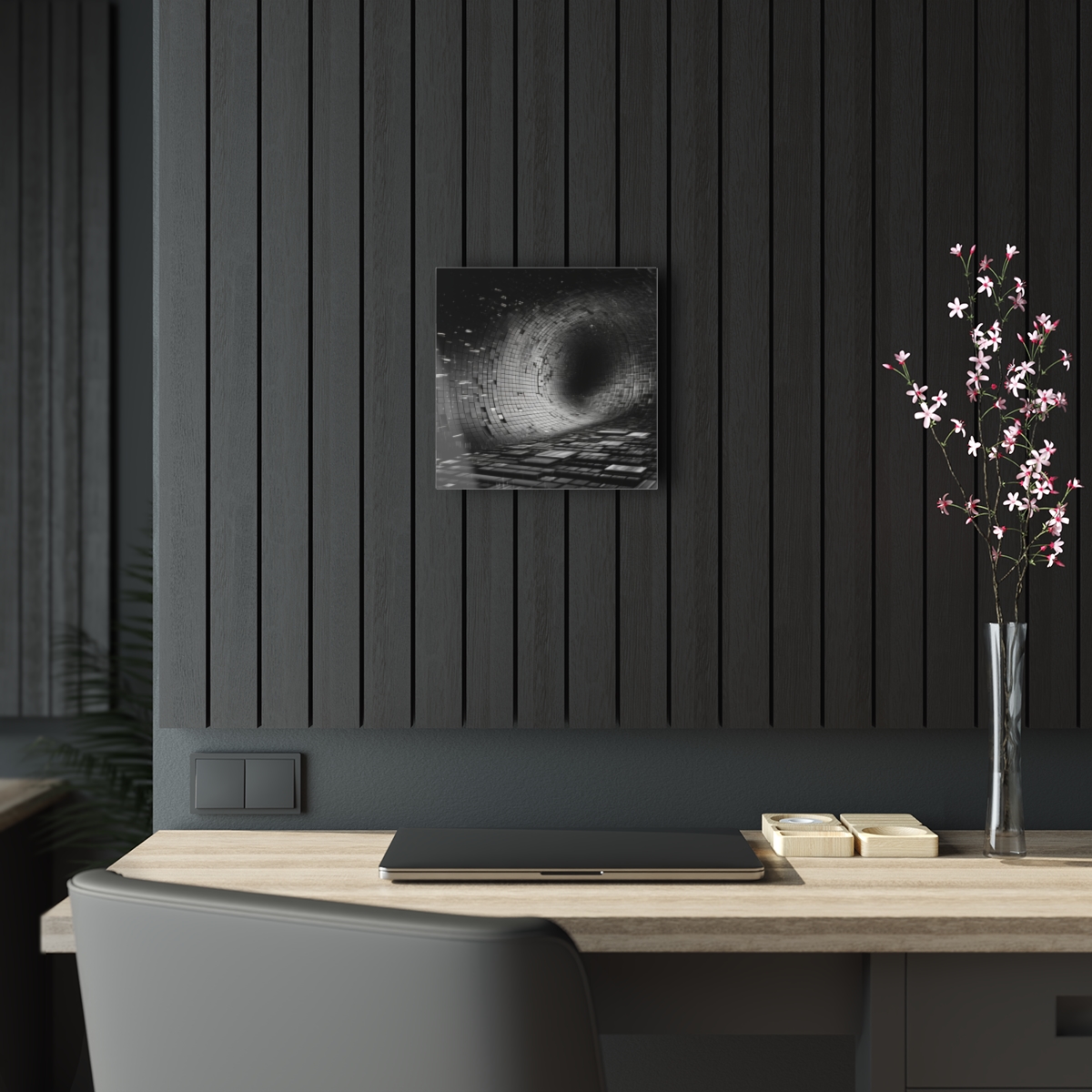 78316-38.jpg Dynamic Turbulence: Abstract Acrylic Print for Wall & Office Decor