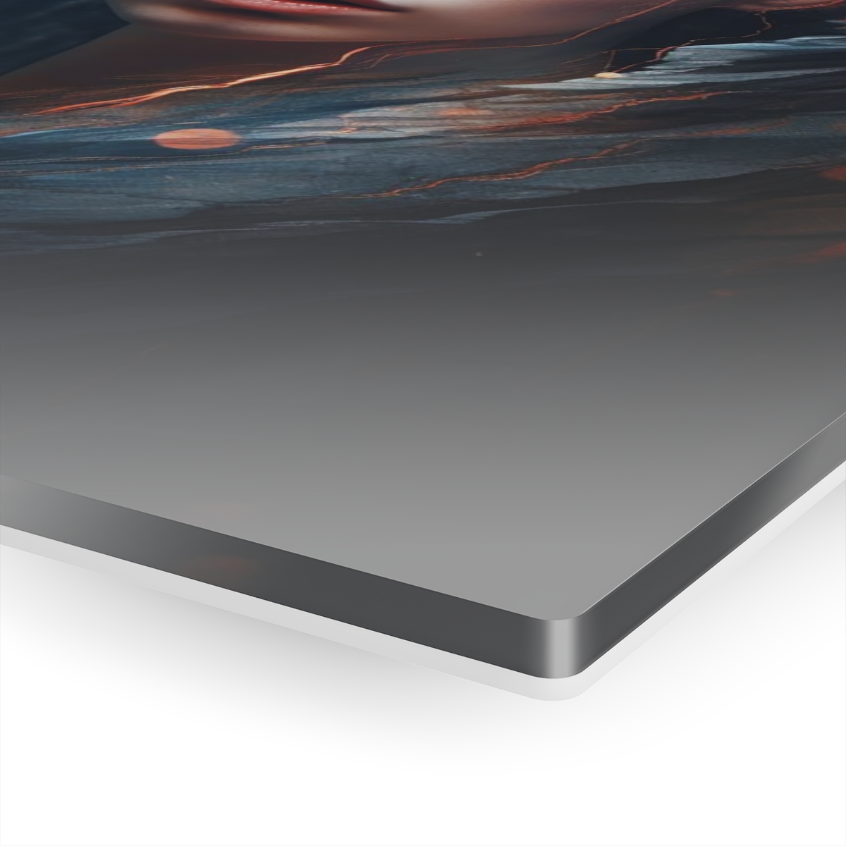 78304-27.jpg Rebellious Harmony: Abstract Rock Girl - Acrylic Print