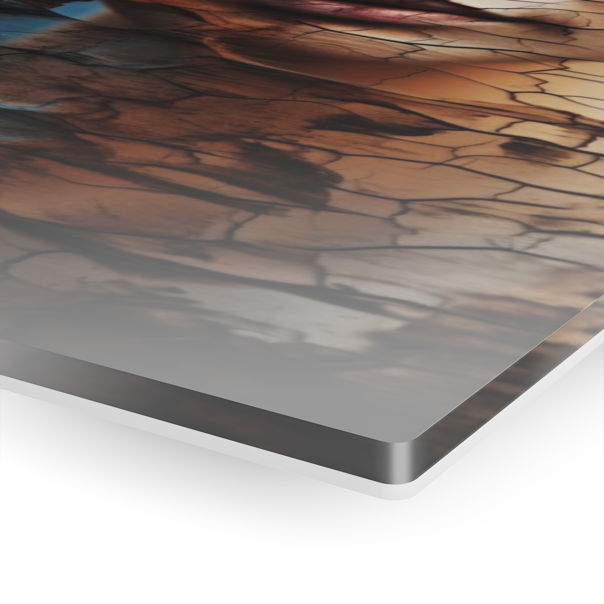 Vibrant Essence: Abstract Life's Reflection Acrylic Print