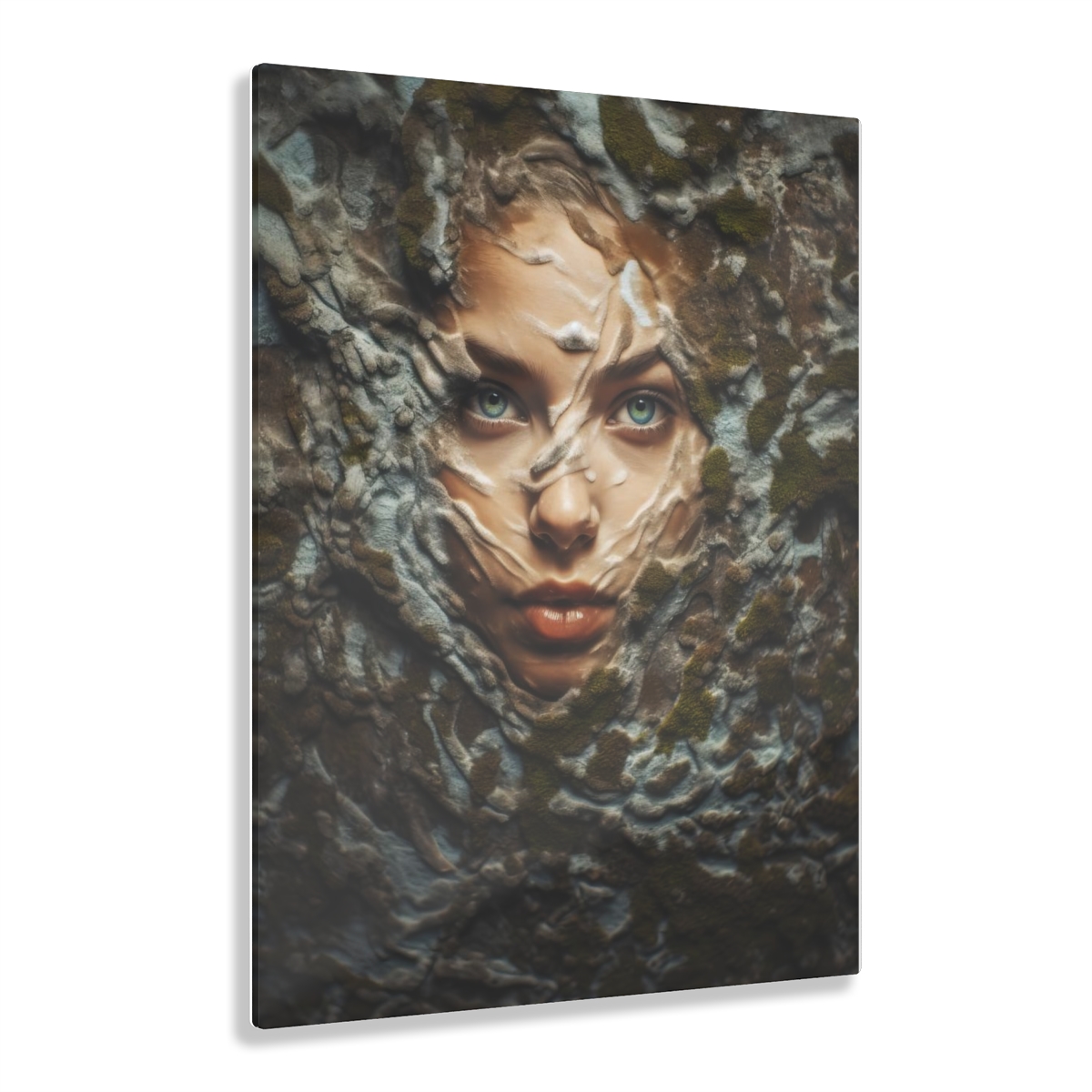 Liberated Essence: Abstract Life's Embrace Acrylic Print