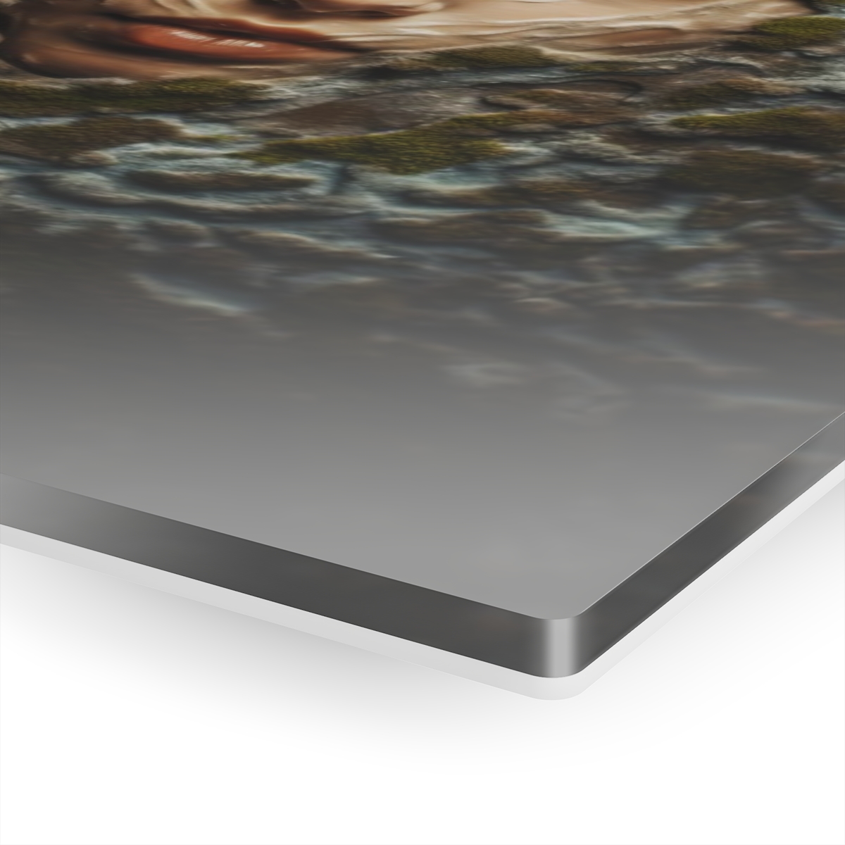 Liberated Essence: Abstract Life's Embrace Acrylic Print