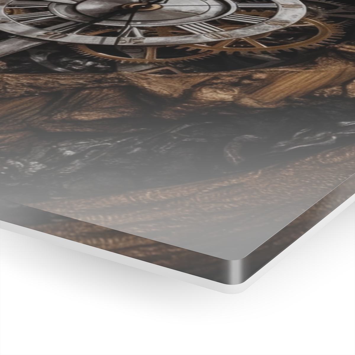 Eternal Moments: Abstract Acrylic Print for Office Wall Decor